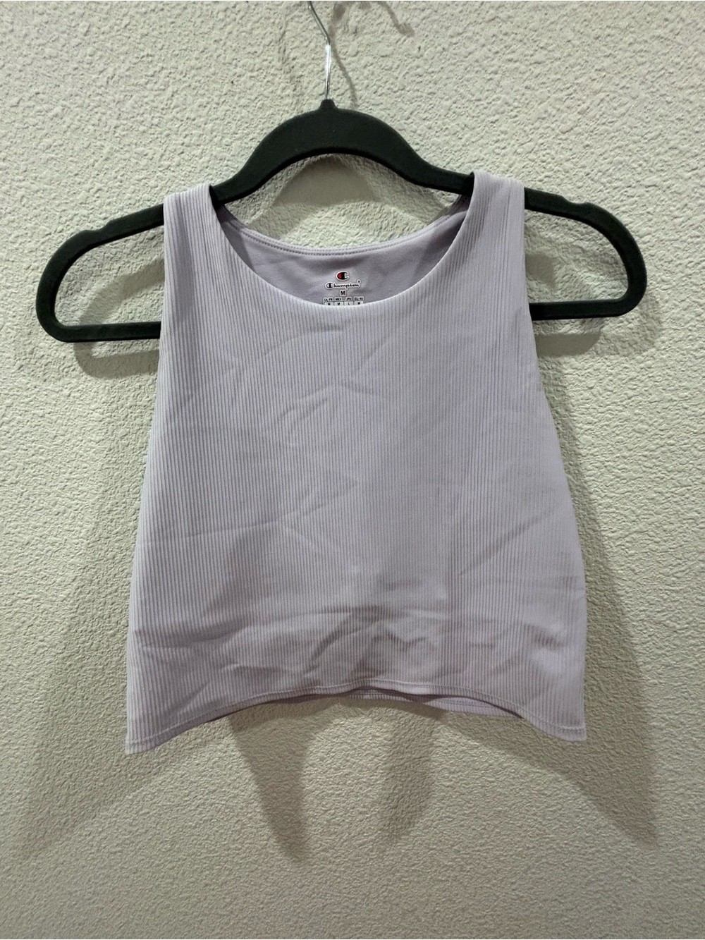 Champion Lavender Ribbed Crop Tank - Women's